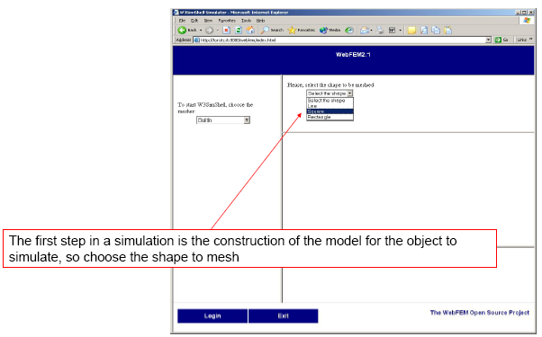 Shape config.